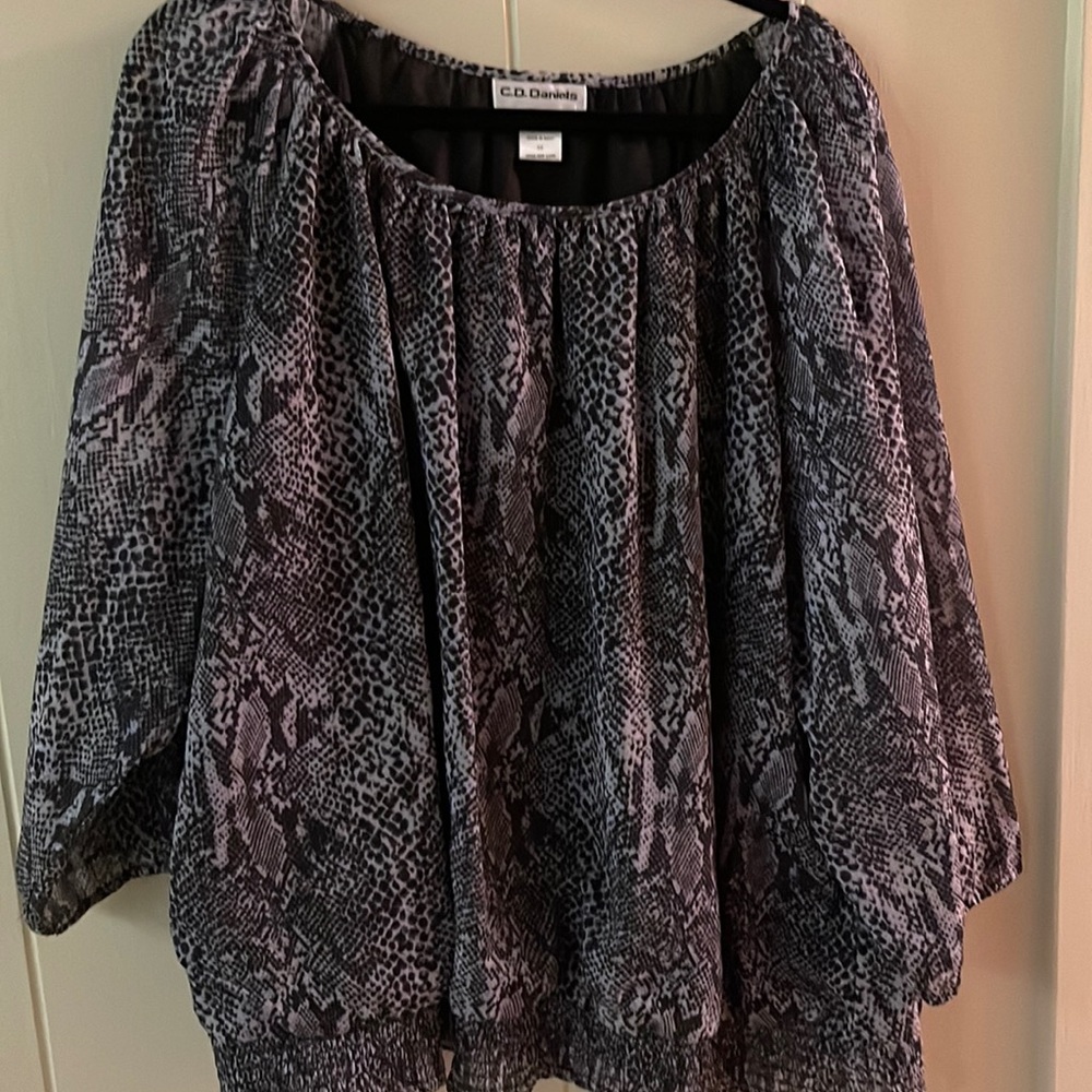C.D. Daniels Blouse 3X